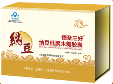 德圣三好牌納豆低聚木糖膠囊